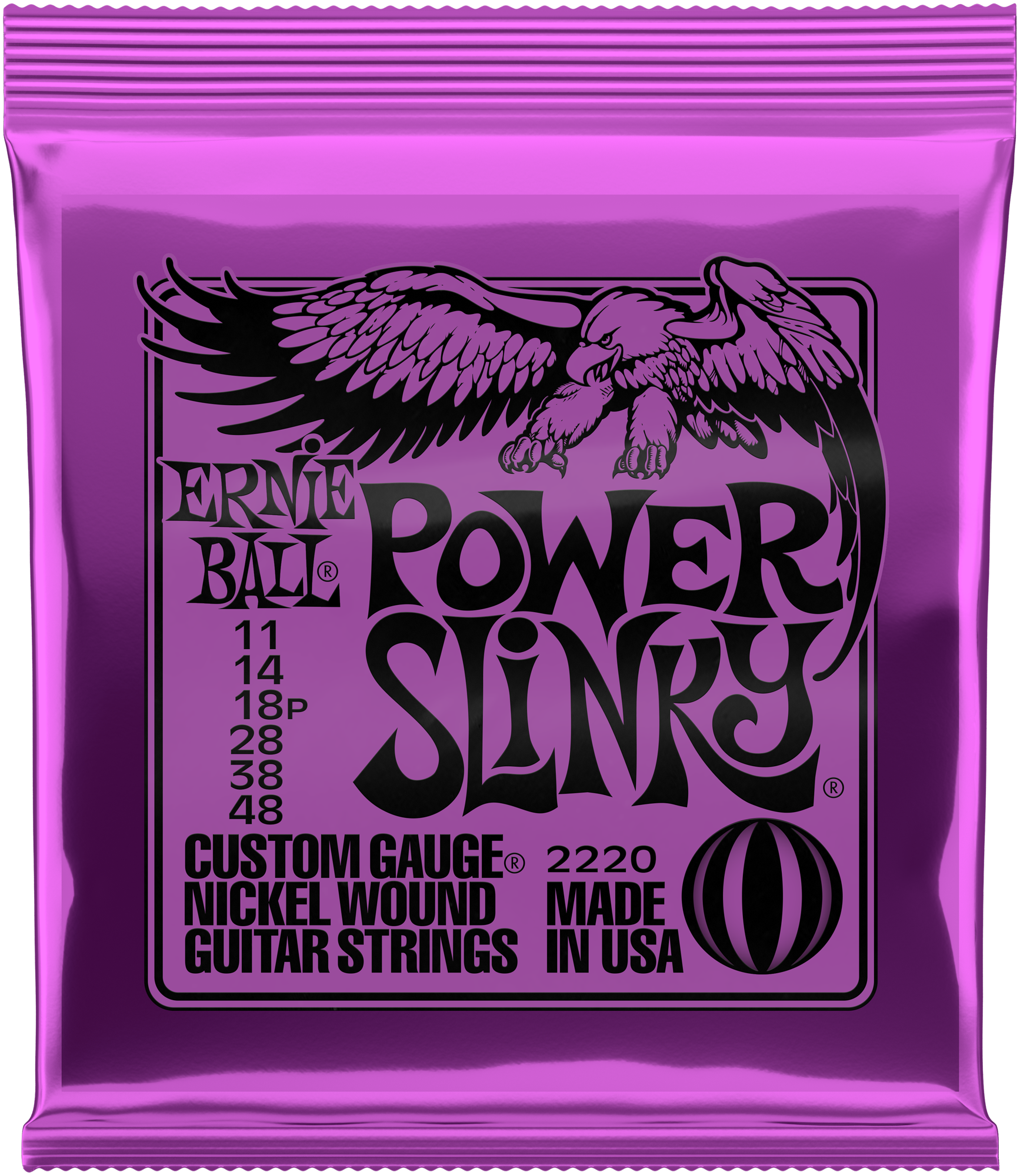 ERNIE BALL Saitensatz, Slinky Nickel, Power 11-48