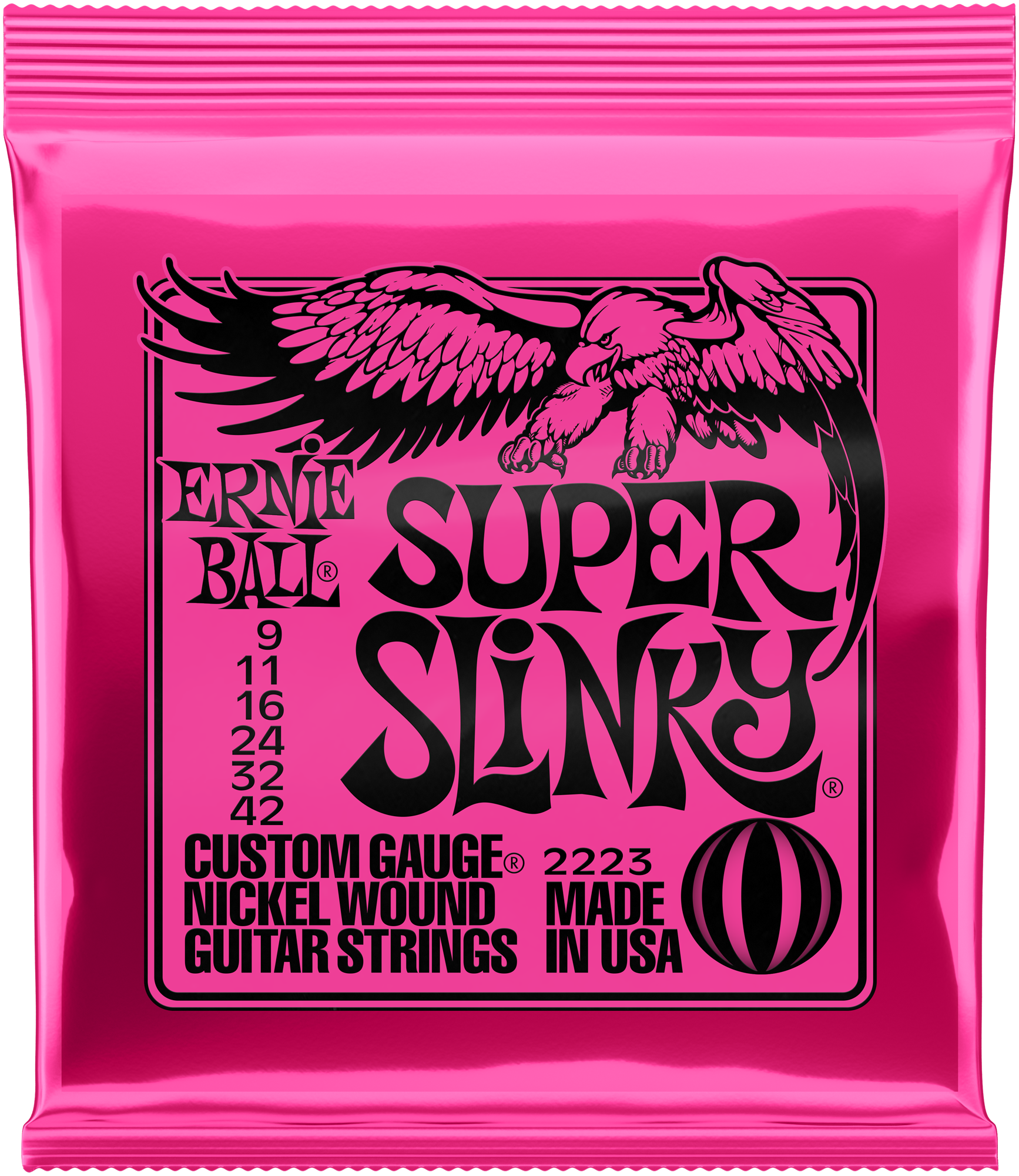 ERNIE BALL Saitensatz, Slinky Nickel, Super 09-42